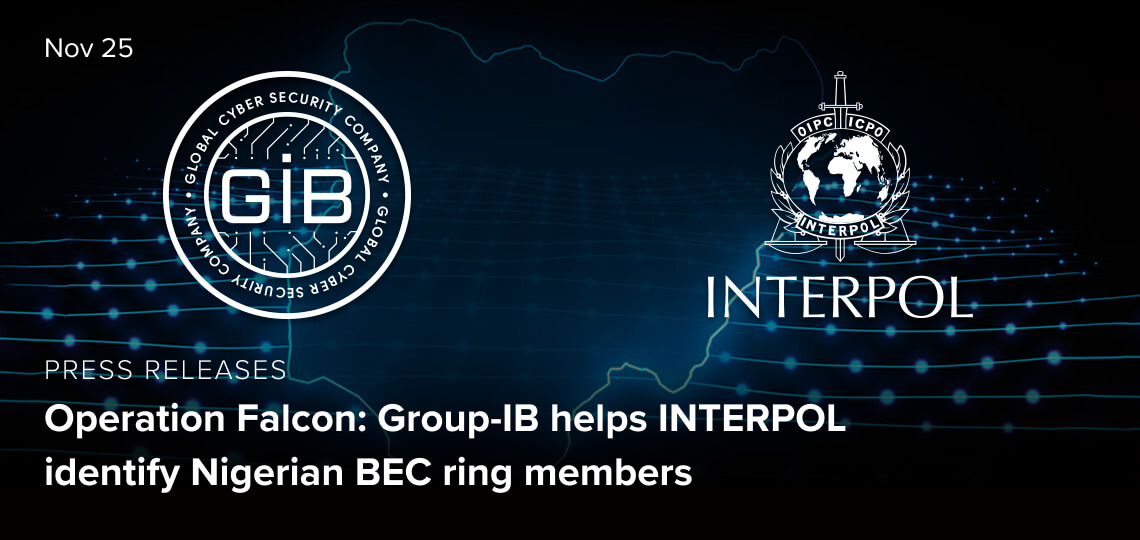 Operation Falcon: Group-IB helps INTERPOL identify Nigerian BEC ring members