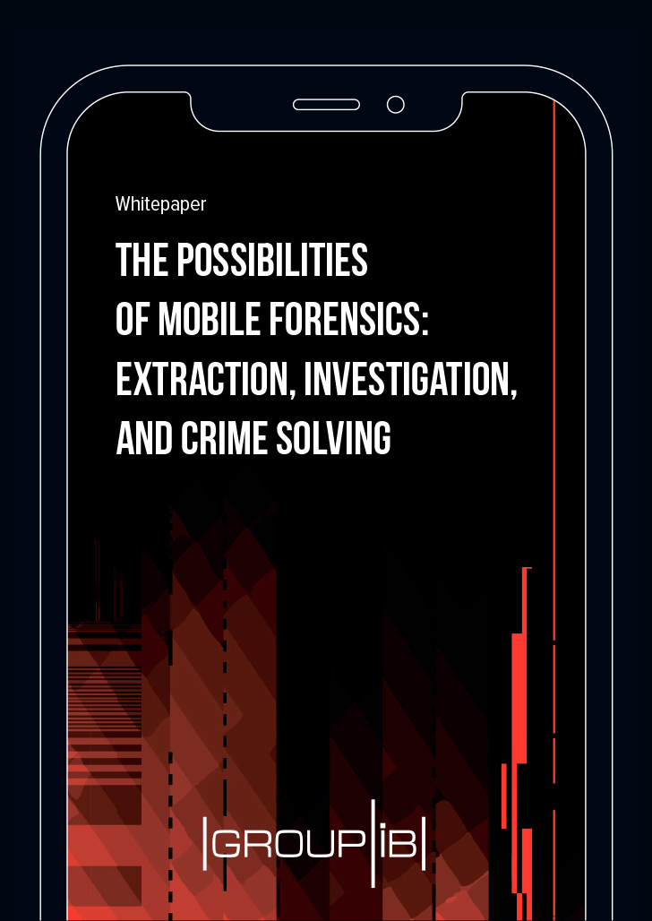 GroupIB white paper about mobile forensics