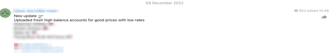 03 Notification regarding new accounts available