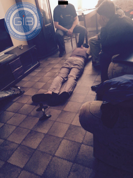 Photos from the search and seizure operation