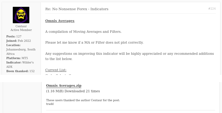 1 Example of a post made by threat actor