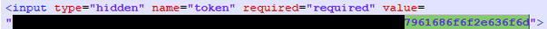 Decoded data from the