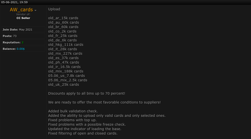 Screenshot from