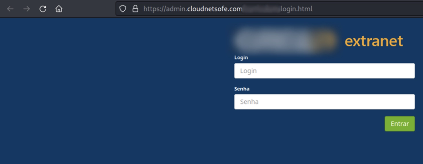 Examples of phishing forms in various languages
