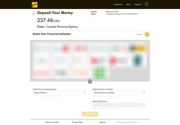 connection between the shared URL and INTERAC phishing pages, all originating from the LabHost Phishing-as-a-Service (PhaaS) platform