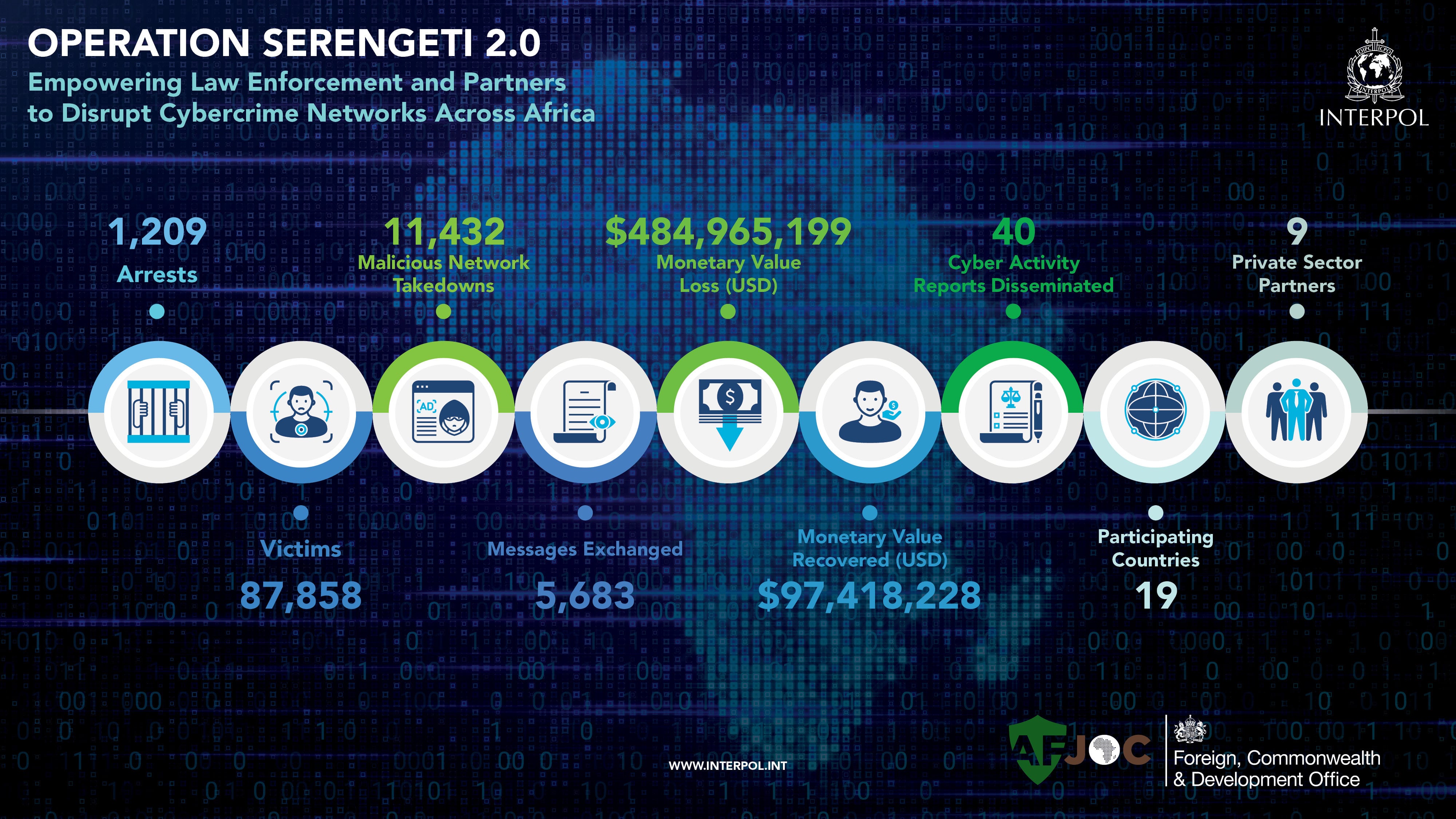 An overview of “Operation Serengeti 2.0”. Image credit: INTERPOL