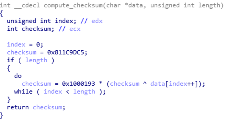iceid trojan algorithm
