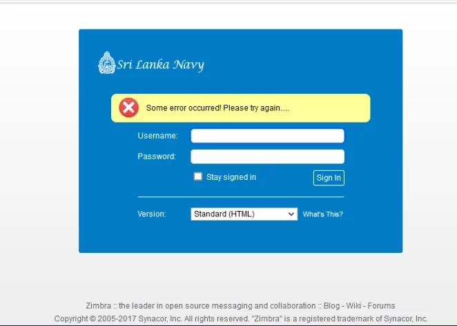sidewinder group phishing page