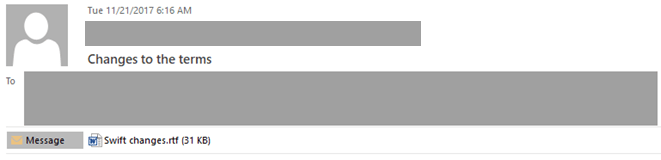 The same scheme was used to mail the next letter