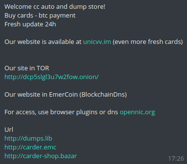 telegram promo screenshot