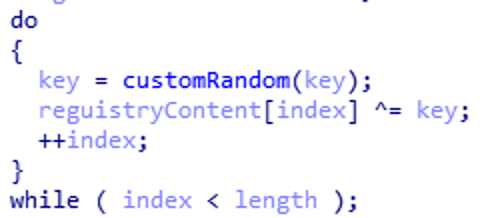decrypting algorithm icedid trojan