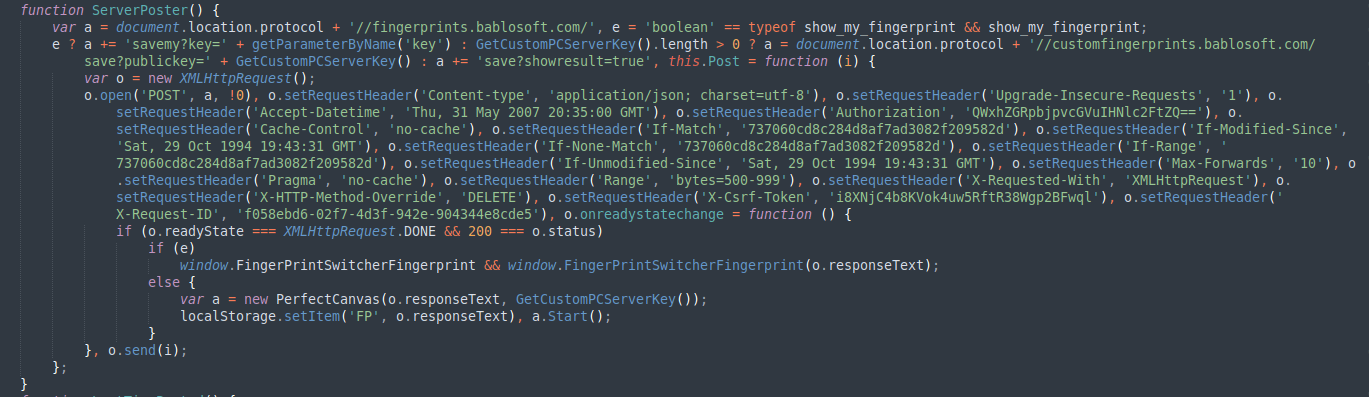 Figure 7. ServerPoster function.