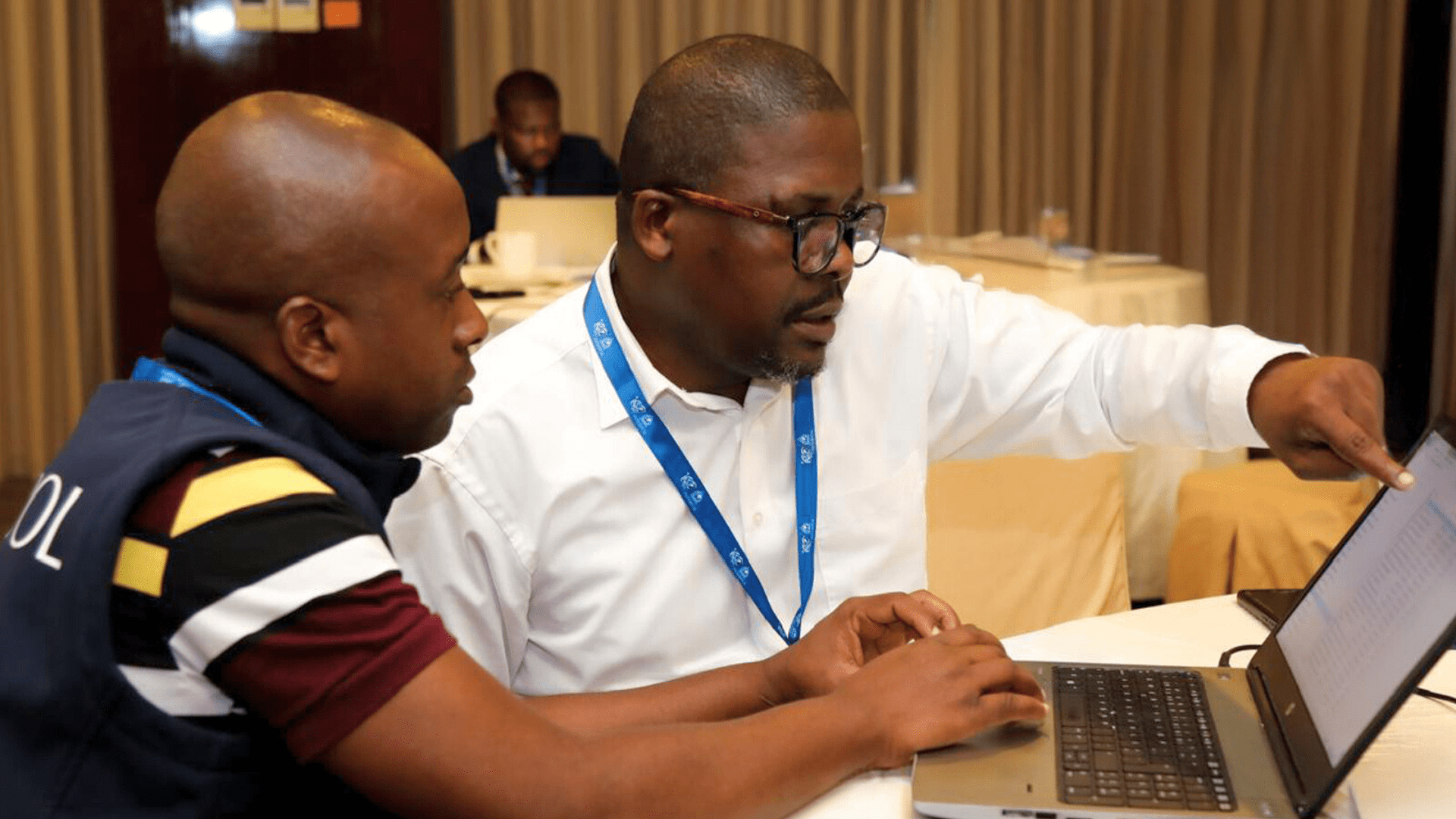 Local law enforcement and INTERPOL coordination meeting in Africa for Operation Synergia II. Image credit: INTERPOL