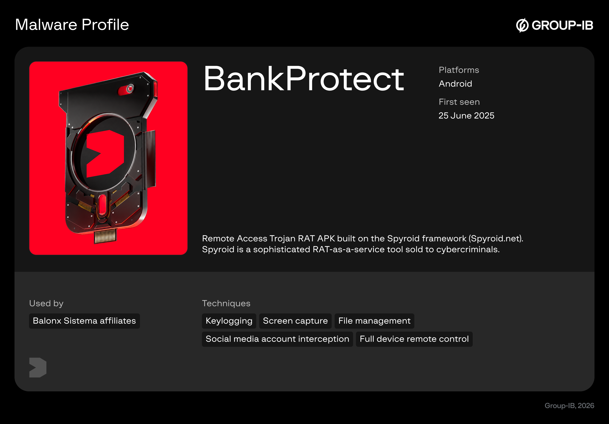 BankProtect_Malware Profile