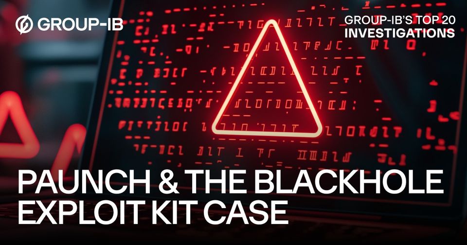 Paunch & The BlackHole Exploit Kit Case | Group-IB