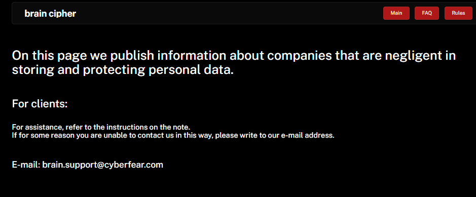 FAQ section of the DLS