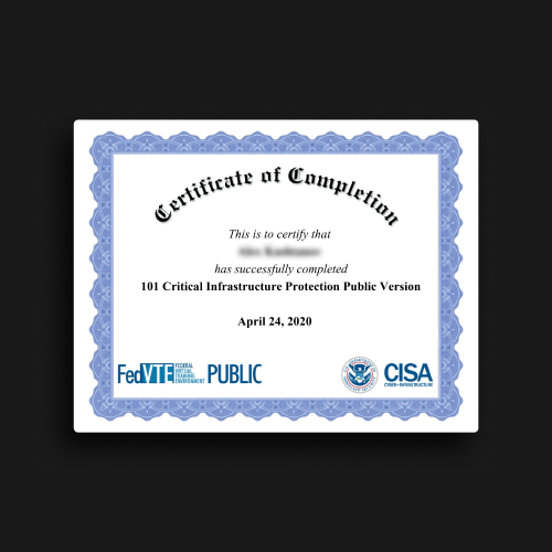 SICA Certificate