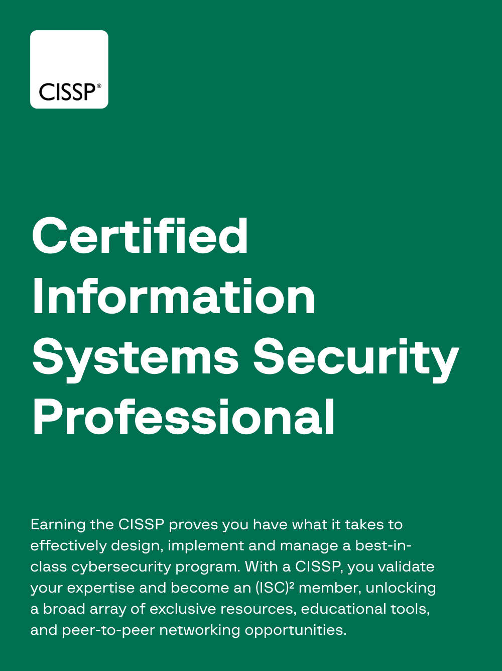 cissp certificate