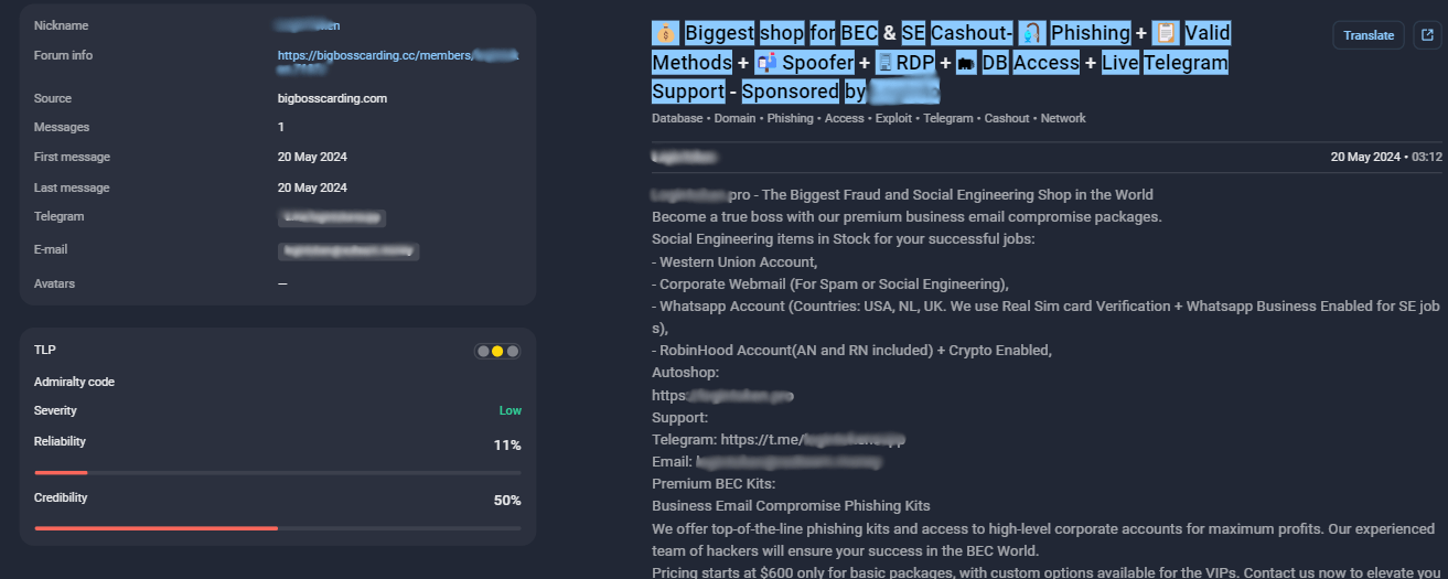 Decoding cybercriminal activity, tactics, and techniques using Group-IB Threat Intelligence