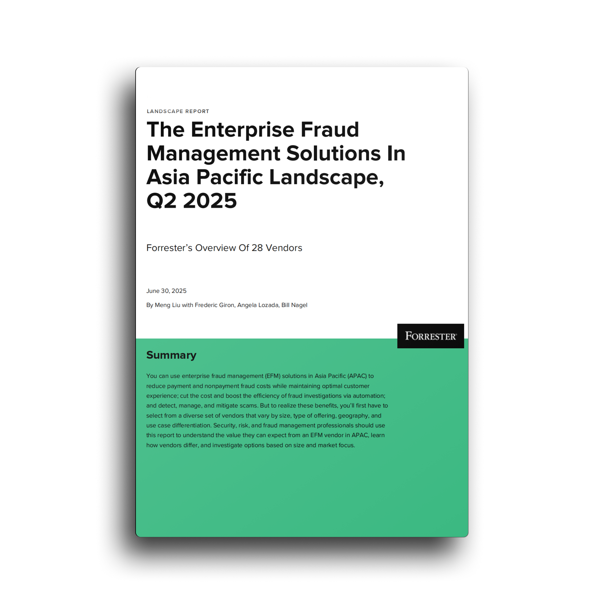 Group-IB recognized in Forrester’s APAC Fraud Management Landscape