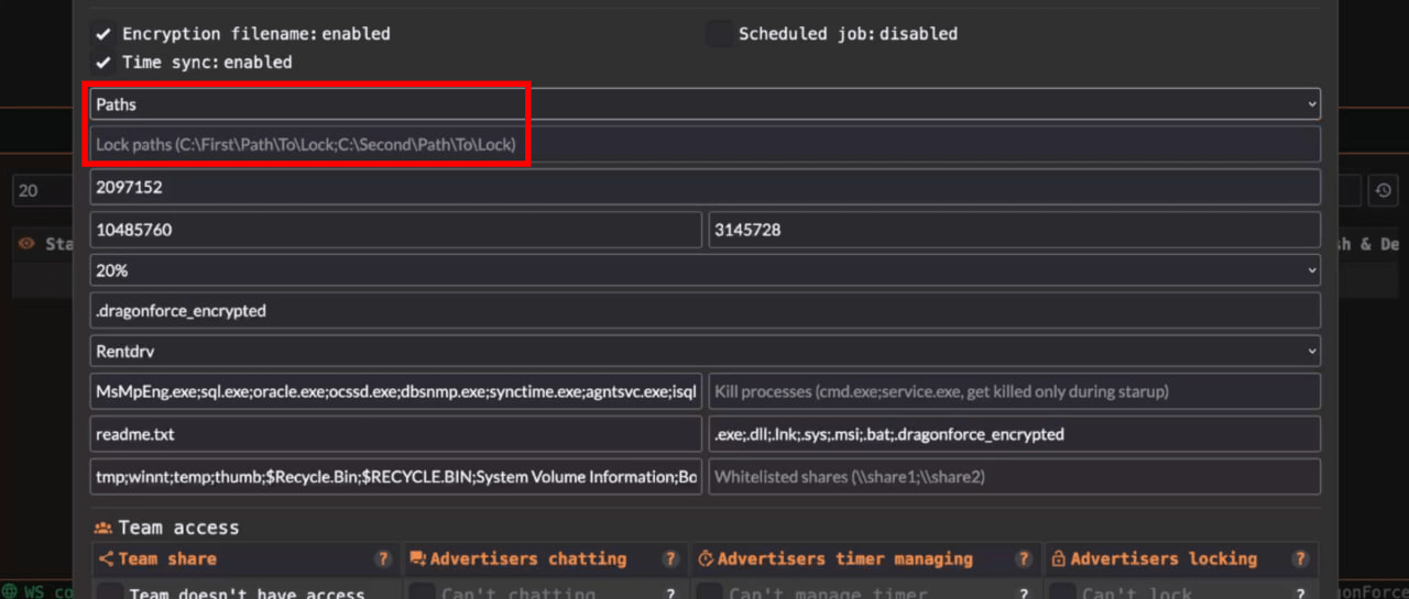 DragonForce Ransomware 10-min The “original” (based on ContiV3) version of the DragonForce ransomware