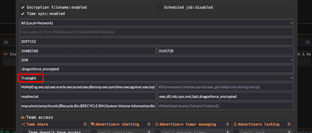DragonForce Ransomware 11-min The “original” (based on ContiV3) version of the DragonForce ransomware
