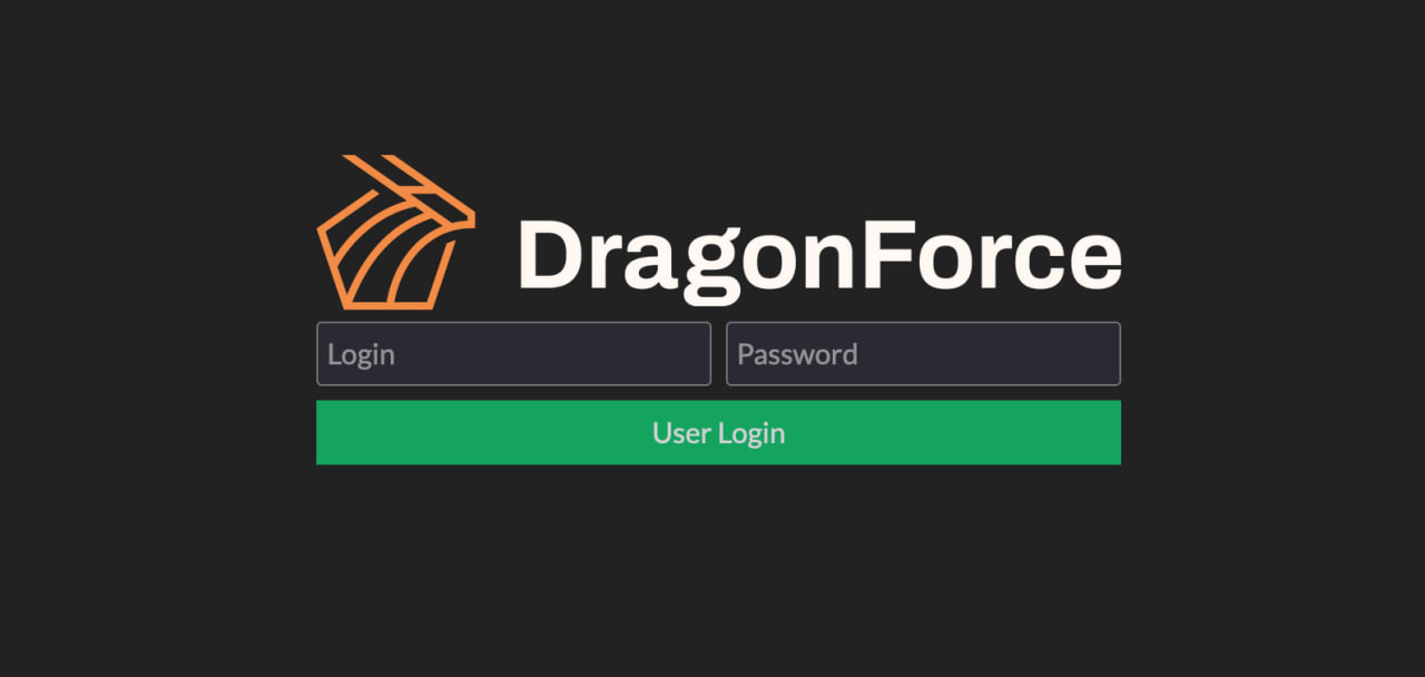 DragonForce Ransomware 4-min A screenshot of the DragonForce login panel