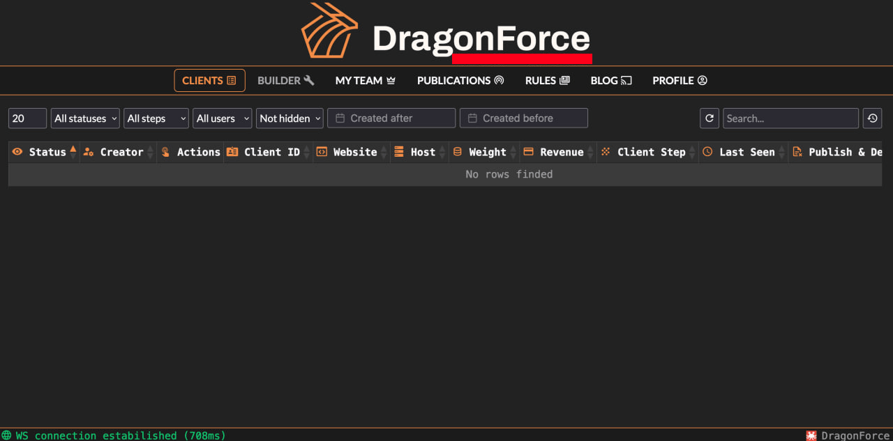 DragonForce Ransomware 5-min A screenshot of the DragonForce affiliates’ panel