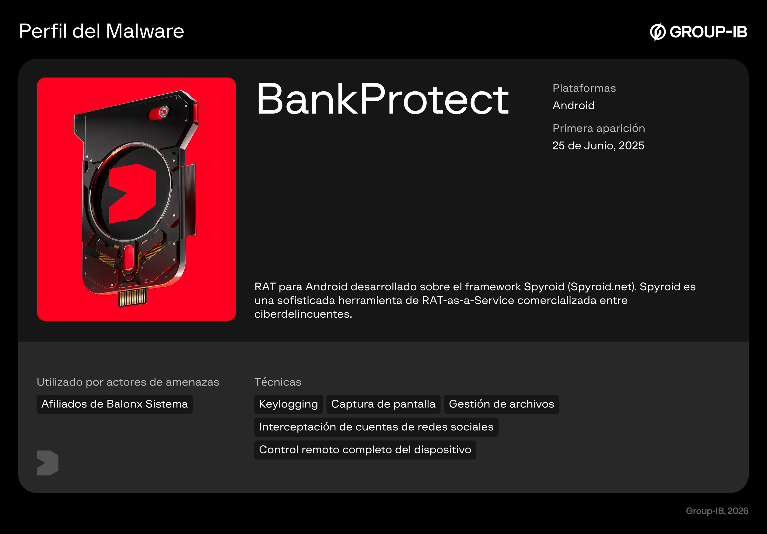 BankProtect_Perfil de Malware