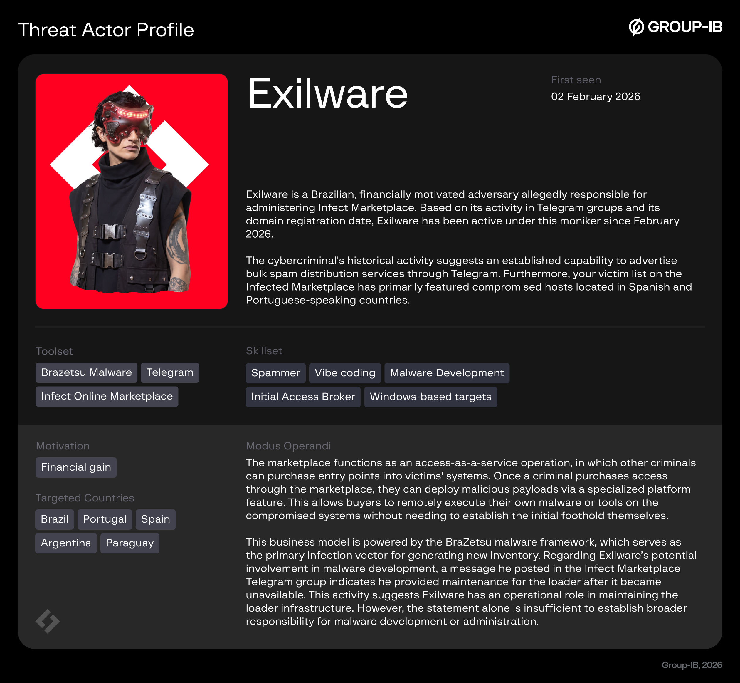 Exilware_Actor Profile