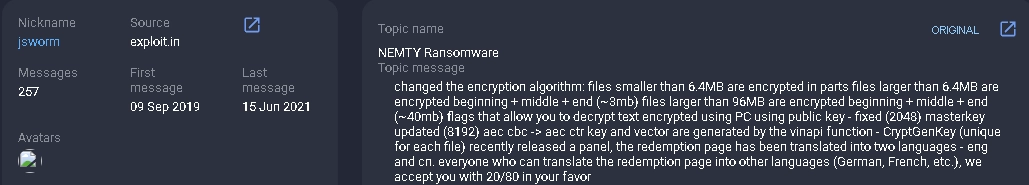 RaaS program announcement