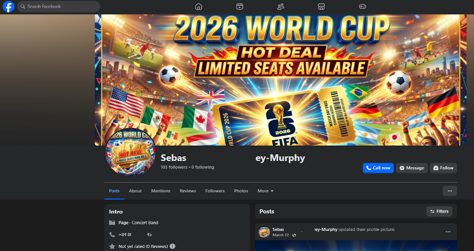 Figure 17: Example of a “Call Now” button on scam social media pages that direct victims toward direct communication with the fraudsters.