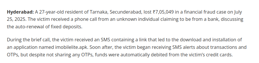 Figure 11. Screenshots of victim cases published on online news websites.