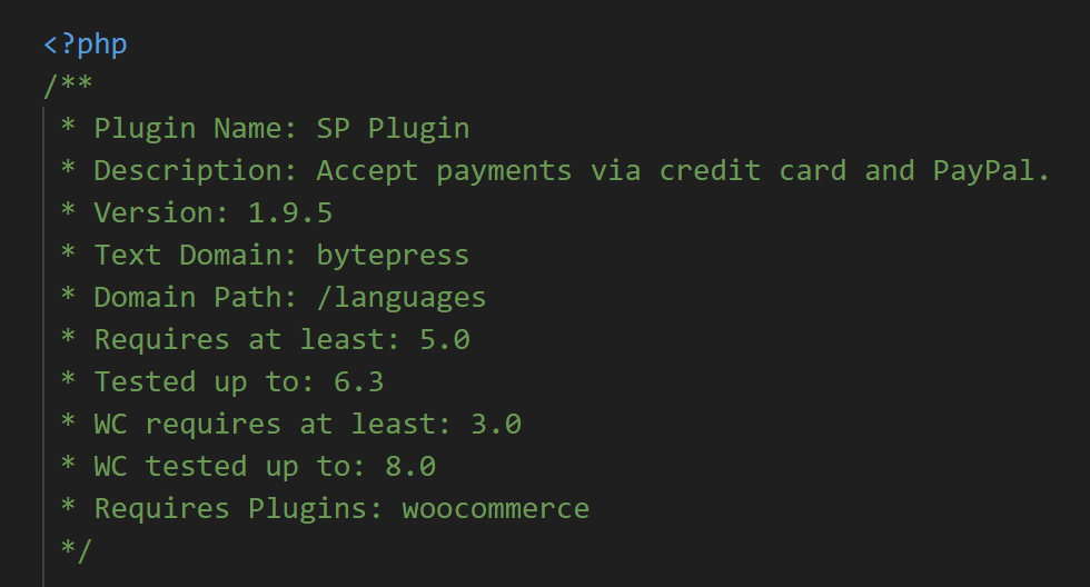 Figure 13. SP plugin is a malicious plugin also known as Bytepress plugin is used to steal credit card and paypal information from victims.