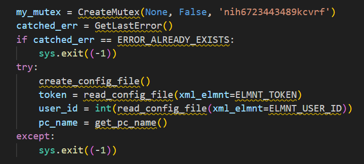 Figure 21. Startup and initialization logic.