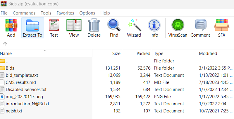 Figure 23. Screenshot from folder with additional templates. Figure 23. Screenshot from folder with additional templates.