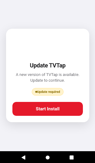 Figure 3. Startup screen of the RemControl dropper.