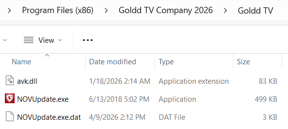 Figure 30. Another MSI installer with TriBack Loader.