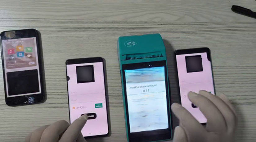 Figure 4c. X-NFC Reader (left) and Tapper (right). Figure 4c. X-NFC Reader (left) and Tapper (right).