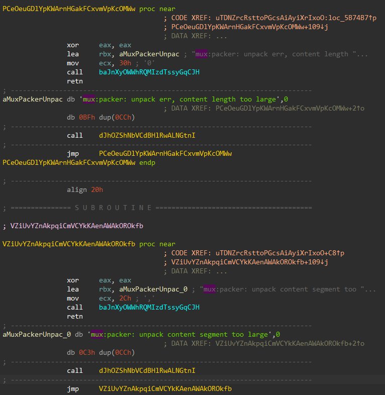 Figure 6. Garbled version of NPS.