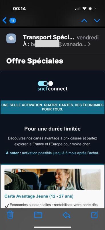 Figure 6. Examples of fraudulent emails sent to various .fr email addresses. Figure 6. Examples of fraudulent emails sent to various .fr email addresses.