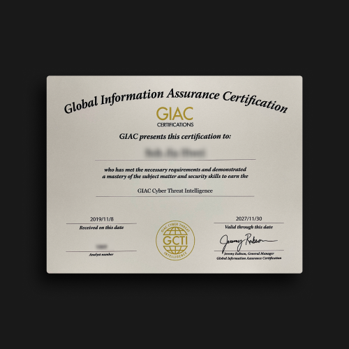 GIAC CTI