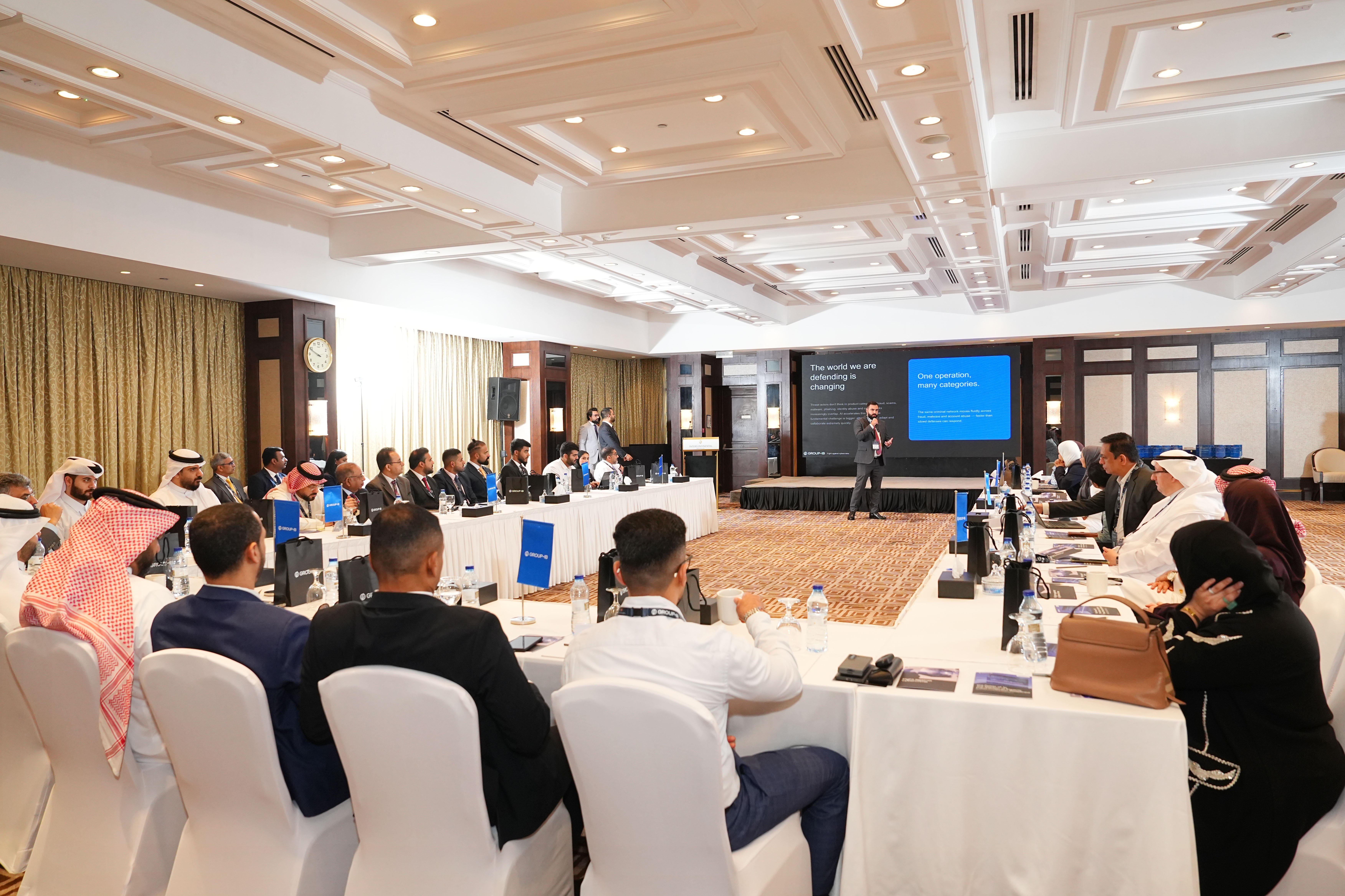 Senior cybersecurity, financial services and technology leaders gathered at Bahrain Majlis 2026, hosted by Group-IB in partnership with AWS, on October 19 at the InterContinental Bahrain