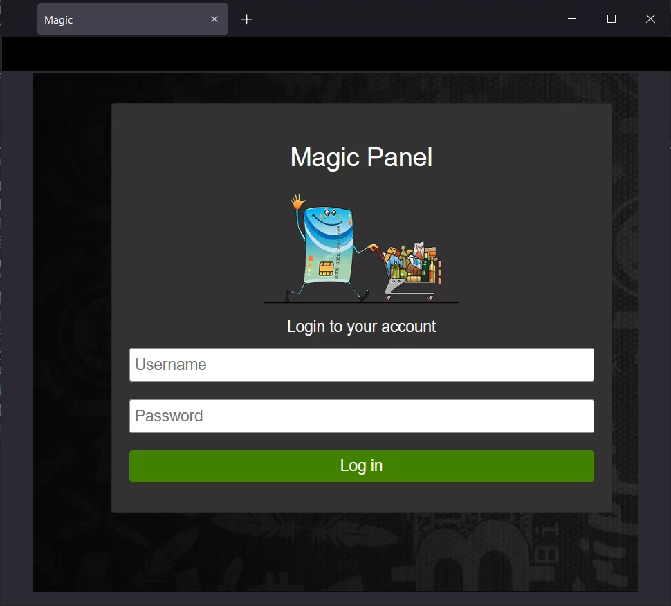 image5 Screenshot of the login page of MajikPOS malware panel