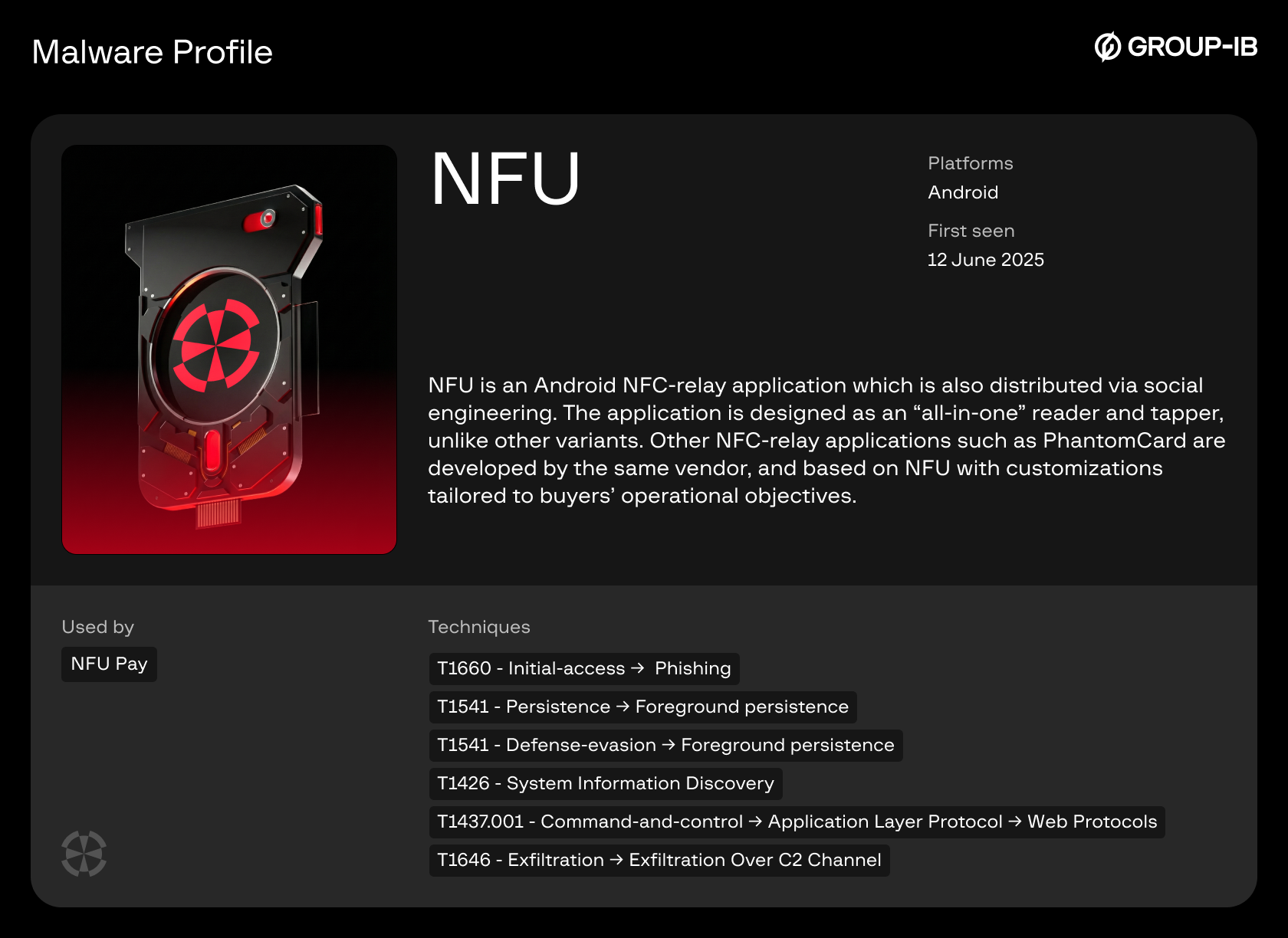 Malware Profile - NFU